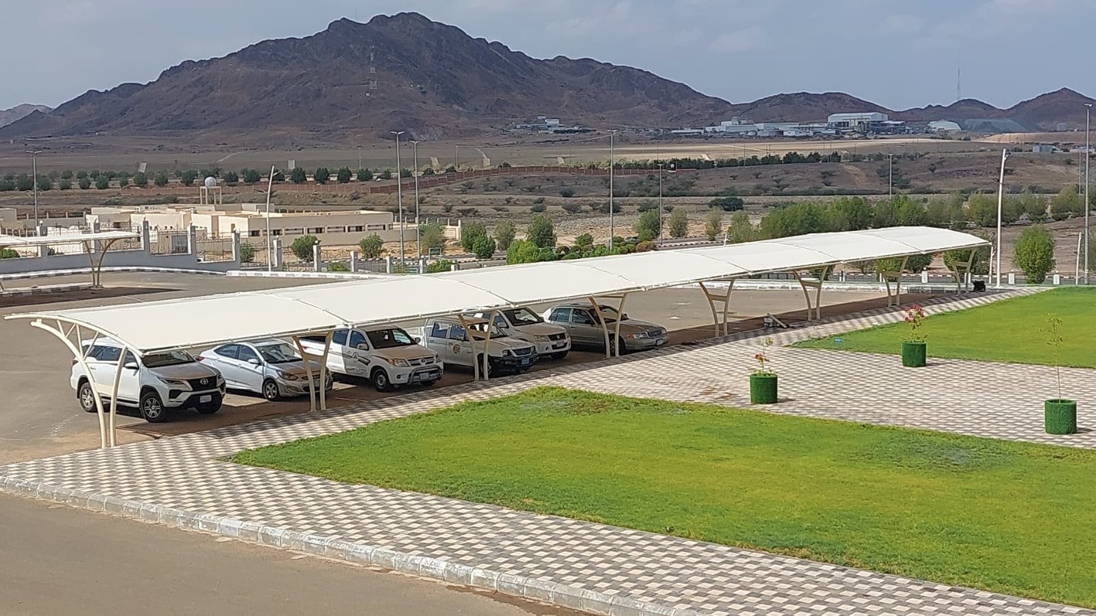 مظلات مواقف سيارات الرياض